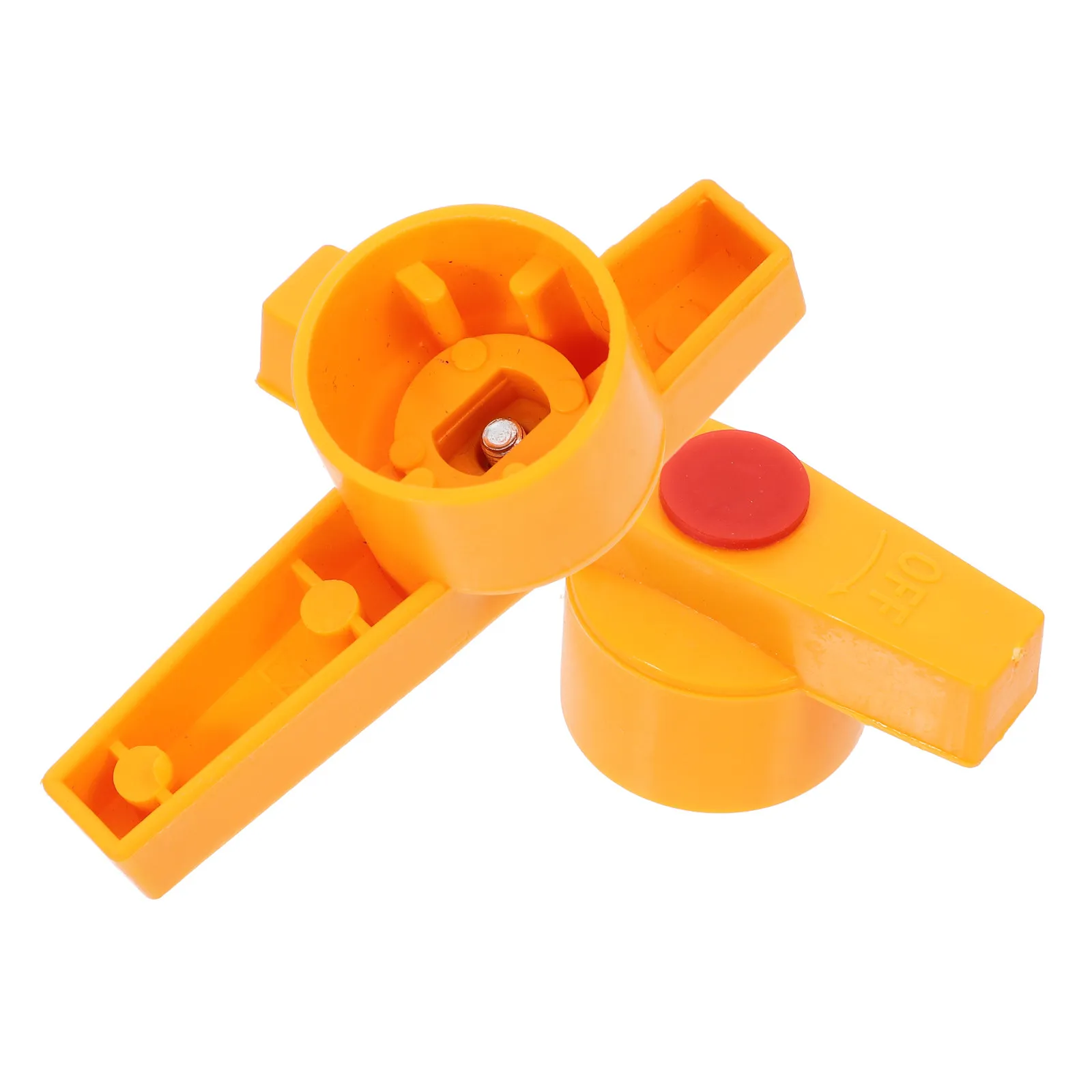 Ball Valve Handle 2 Piece Plastic Replacement Shut Off Control Lever 20mm 25mm for Water Purifier Easy Install