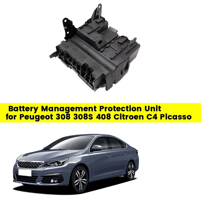 9675349880 Car Battery Management Protection Unit For Peugeot 308 308S 408 Citroen C4 Picasso 9675350380 Fuse Manager