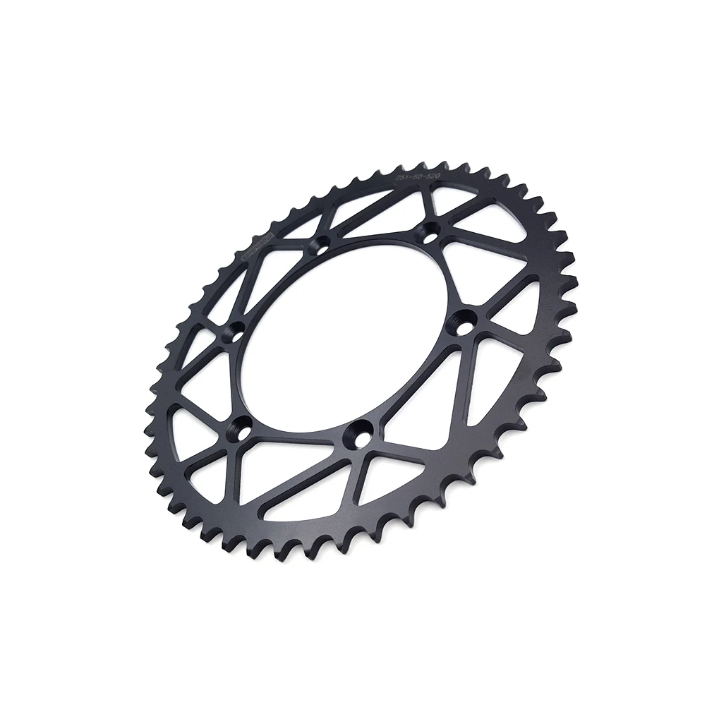 Motorcycle Rear Sprocket Chain 520-48T/50T/51T/52T For KTM EXC SXF TC FE MCF CRF XR230 YZF WRF KXF KLX RMZ 125 250 300 350 450