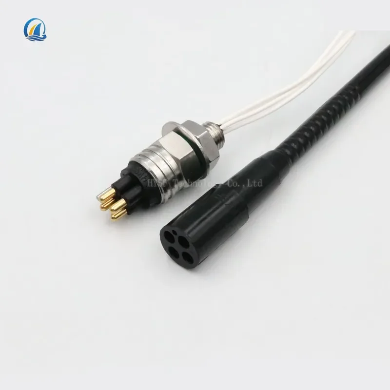 Micro Waterproof Cable 4-core Deep Water Connector MCBH4M MCIL4FUnderwater Plug-in Components