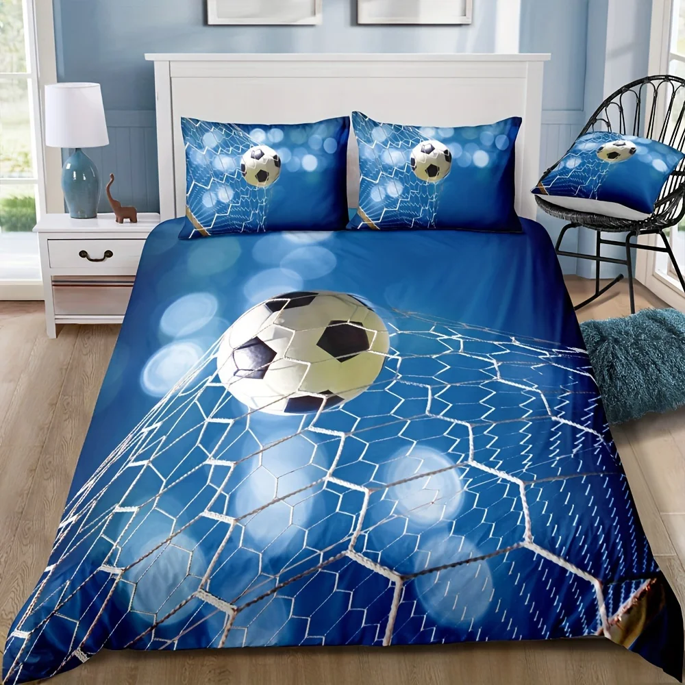 Rose Leopard Print Bedding Set Soft Comfortable Duvet Cover For Bedroom Guest Room 1*Duvet Cover + 2*Pillowcase