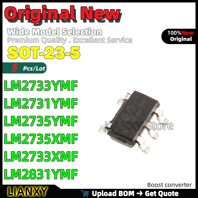 5Pcs SOT-23-5 LM273…