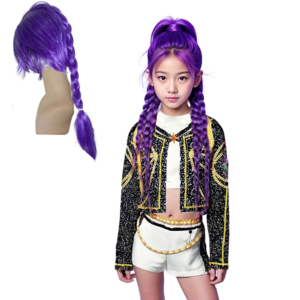 Natale Pasqua Costume di Halloween Costume da guerriero 3 pezzi Abbigliamento cosplay Parrucca Idol Star Anime Spettacolo teatrale Abiti natalizi