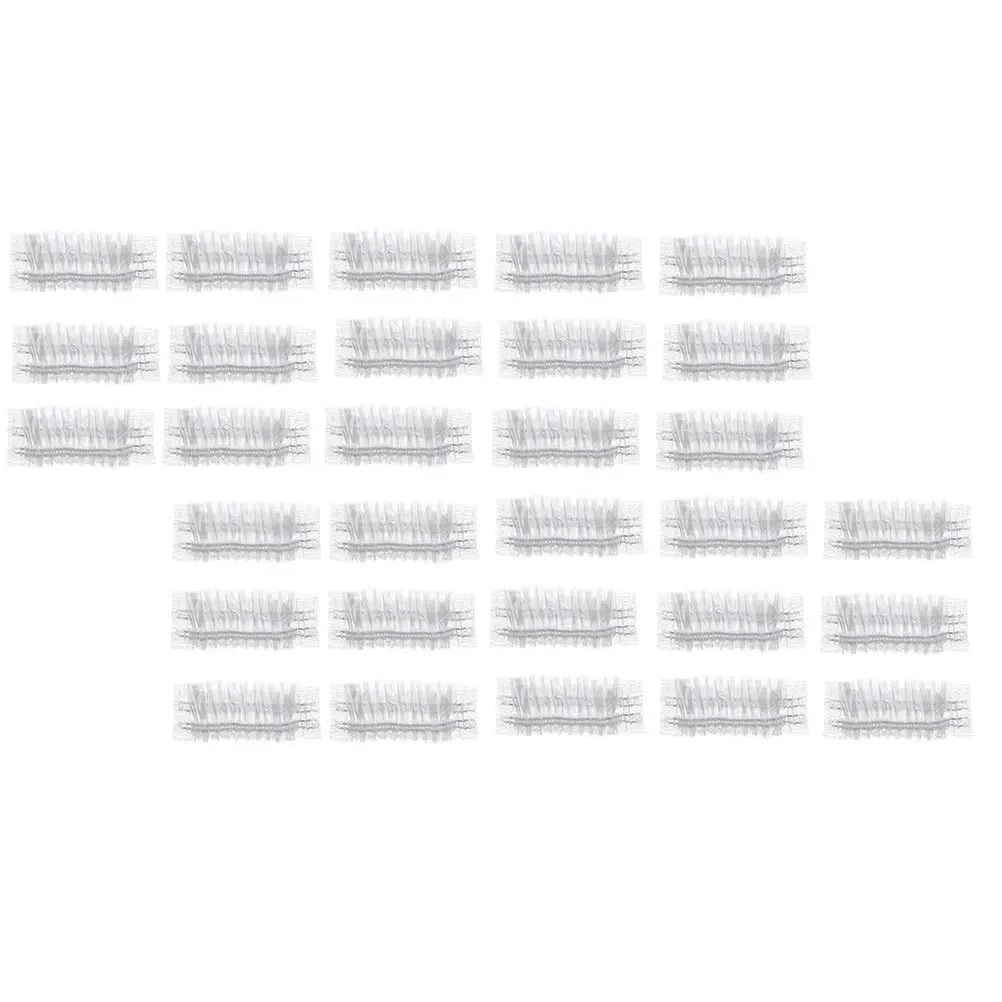 200 قطعة غطاء للأذن العالمي غطاء للأذنين القابل للتصرف لصبغ الشعر بيرم صالون لوازم غطاء للأذن الأبيض غطاء للأذنين القابل للتصرف #2