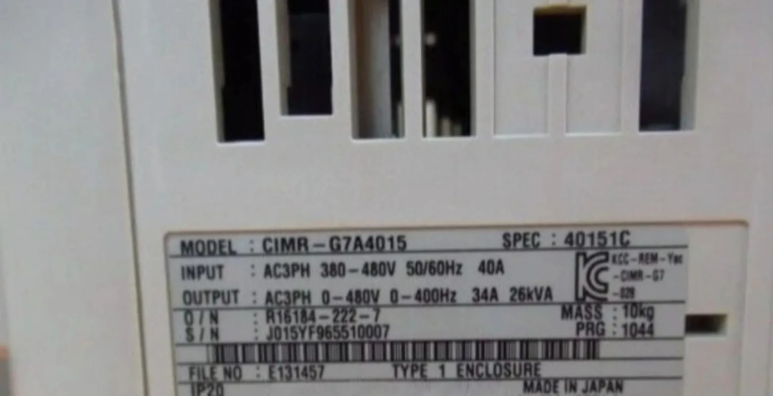 

Brand new CIMR-G7A4015 Inverter 1 Year Warranty In Stock Fast delivery