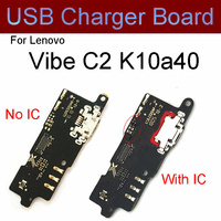 USB Charging Port Dock Board For Lenovo Vibe C2 K10a40 K10 USB Charger Connector Flex Cable Mic Microphone Board Repair Parts