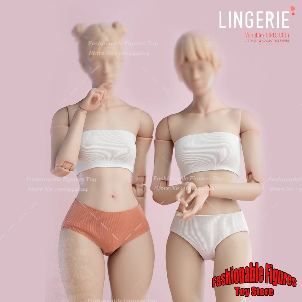 

3 цвета, 1/6, топы-трубы для женщин-солдат, корсет, топ, уличное мини-нижнее белье для девочек, нижнее белье на бретелях, подходит для экшн-фигурок 12 дюймов, куклы для тела