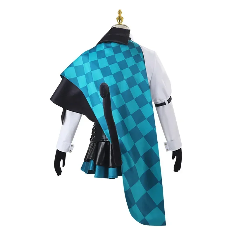 LyNouveau Cosplay Costume pour hommes et femmes, jeu Genshin Impact, robe, vêtements, jupes, perruque, queue, haut, Halloween