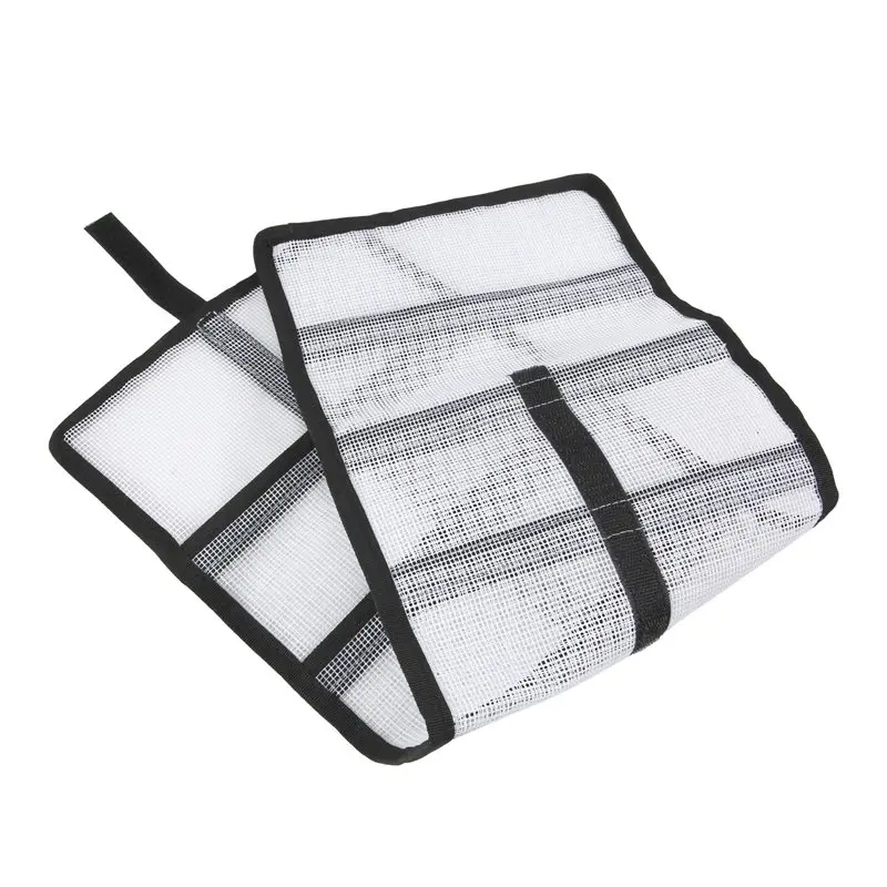 A99I-Fishing Lure Wraps Roll Up 6 Pocket Lure Bag Protective Cover Saltwater Hook Covers Trolling Lure Protector Tackle Box view 6