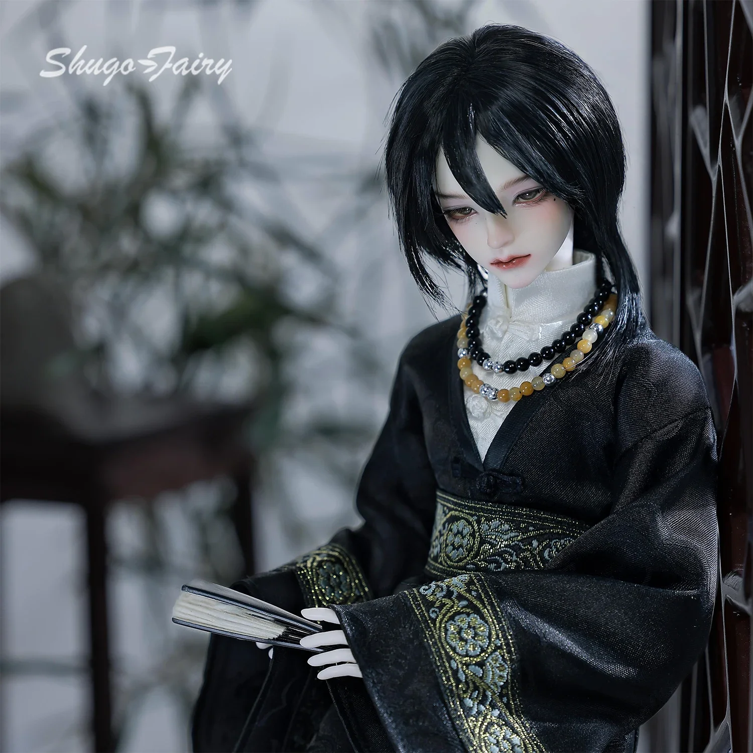 

Оригинальный Morty D 1/4 Wuxia BJD фехтовальщик Shugafairy Bubo Body Мужской неокитайский наряд для ученых