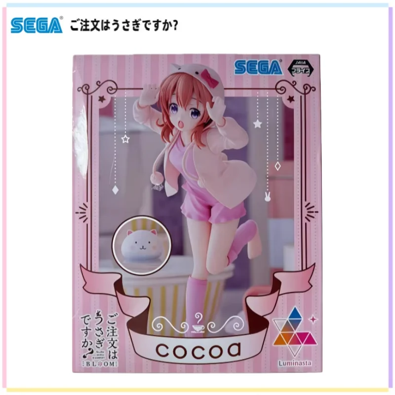 

В наличии Оригинальная 100% подлинная фигурка Sega Is The Order A Rabbi Hoto Kokoa, аниме-мерч, модель, статуэтка, украшение