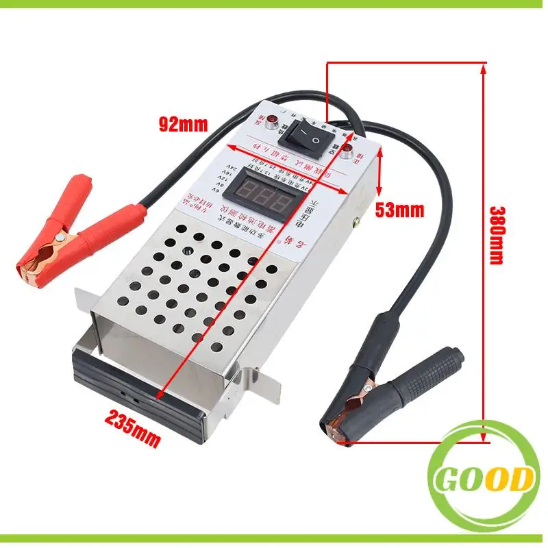 For High Accuracy Automotive Lead Acid Battery Load Analyzer Iron Charging System Test Tool for 6-24V Detector view 4