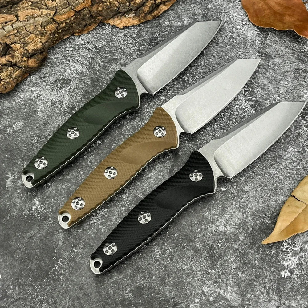 Outdoor Tools 93M-10 Socom Alpha Warcom Fixed Blade Knife 3.72
