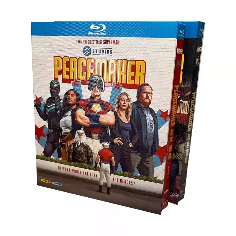 Peacemaker Season 1-2‎ (2025)：4-Disc New Box Set Sealed Blu ray discs