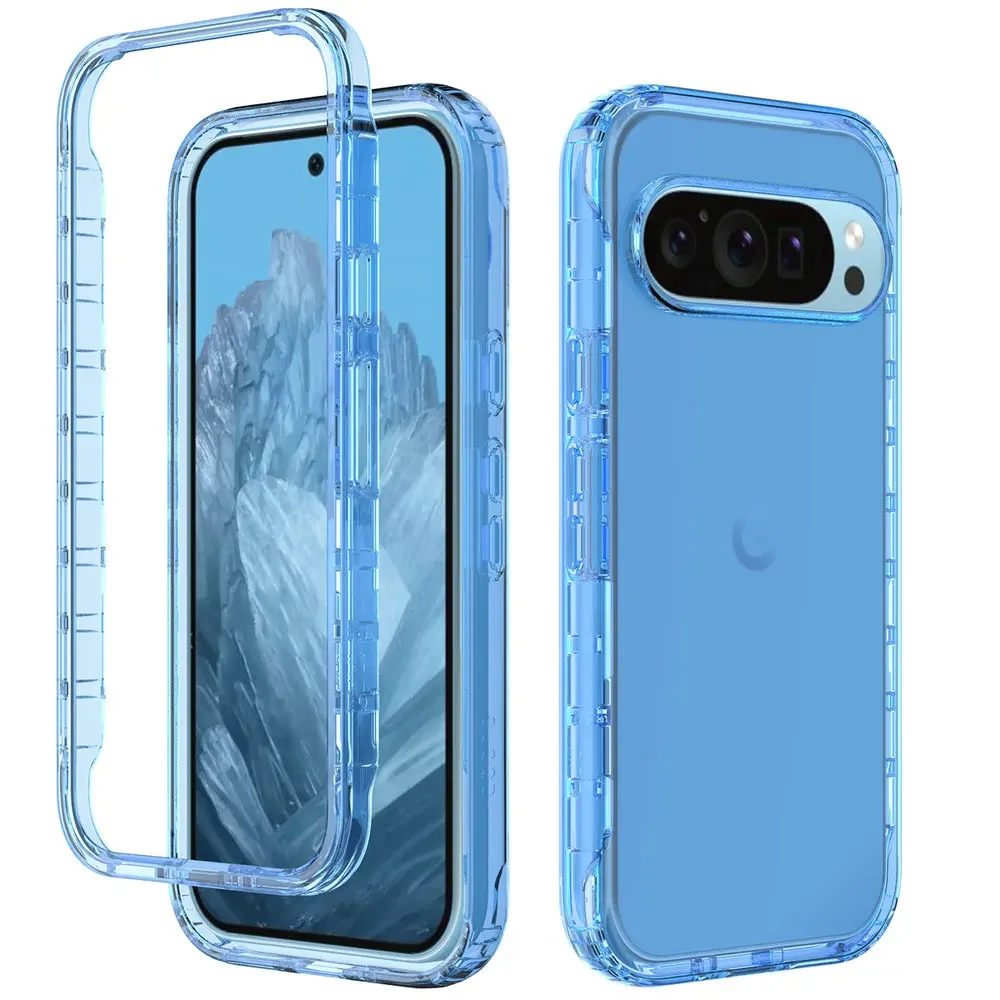 Shockproof Case for Google Pixel 9 Pro XL 5G Gradient Crystal Cover Phone Pixel 8 Pro 7 A 6 7A 8A 9Pro Pixel9 Pixel8 7 6A Funda