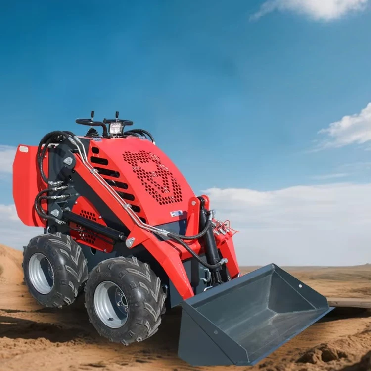 Mini Skid Steer Loader 0.3 Ton Diesel RATO Engine for Loading-Unloading Operations and Construction Model LW320
