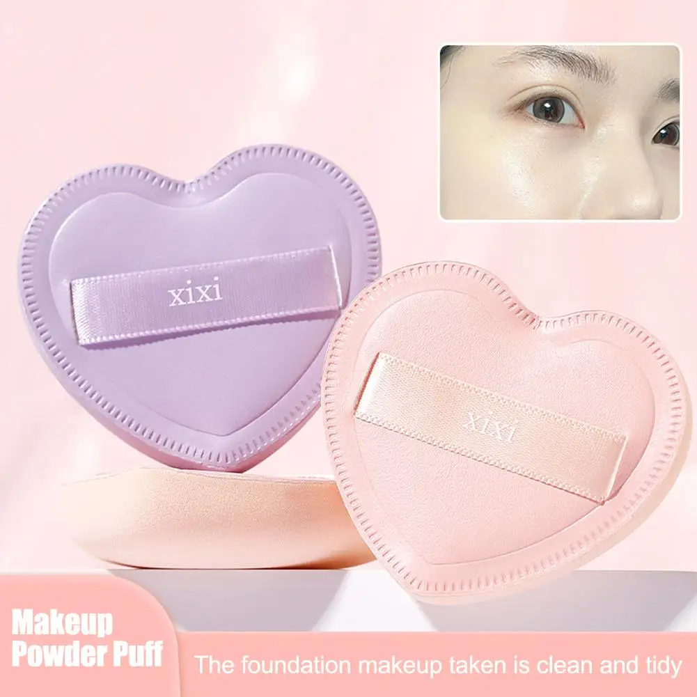 Puder quaste Gesicht weiches Dreieck Make-up-Tool lose Puder Ecke Mixer Puder Kontur Körper Make-up unter den Augen Schwämme z0c6