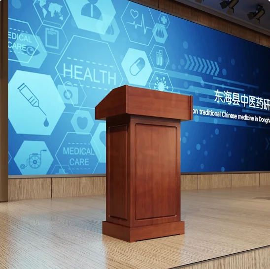 Lecture Desk Lecture Desk Hotel Solid Wood Consultation Guide Welcome Desk Command Training Reception Desk