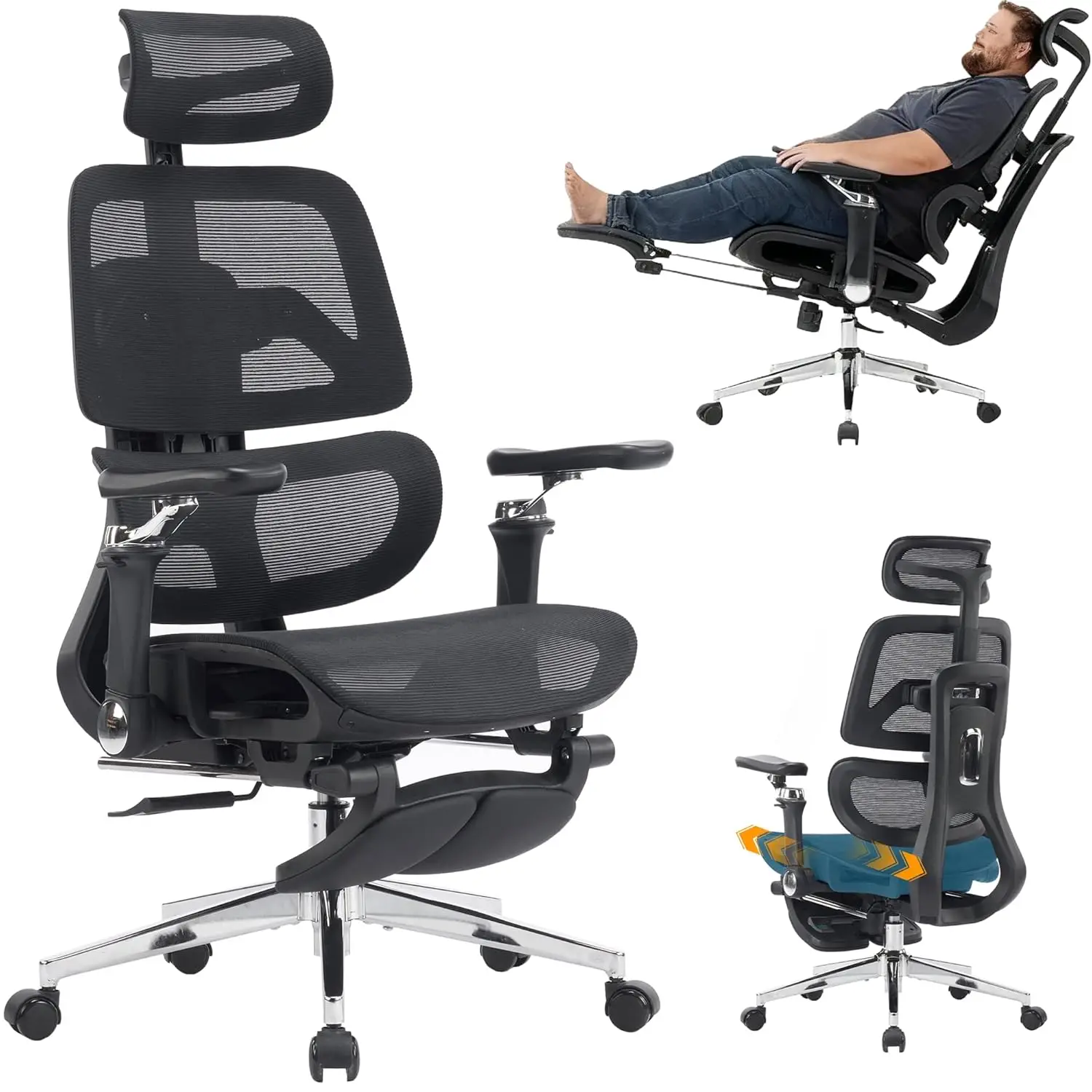Ergonomic Mesh Offi… - image