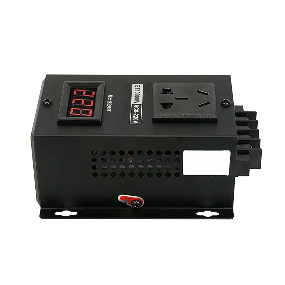 10000W High Power Silicon Electronics Voltage Regulator Machinery Electric Variable Speed Controller 0V-220V