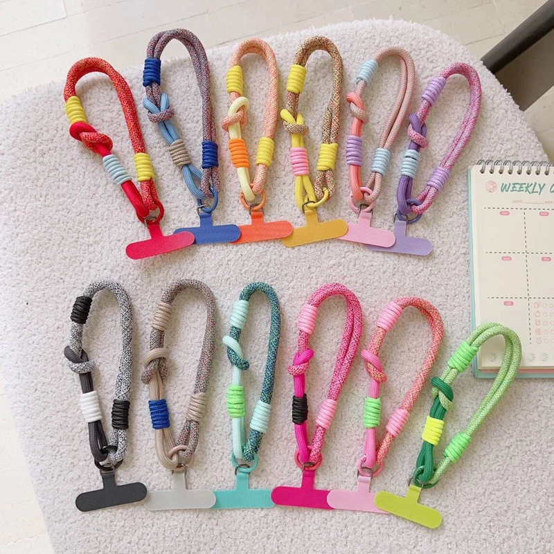 

Удобный короткий браслет для мобильного телефона, ремешок для мобильного телефона с защитой от потери, можно носить веревку, прочные короткие ремешки на запястье