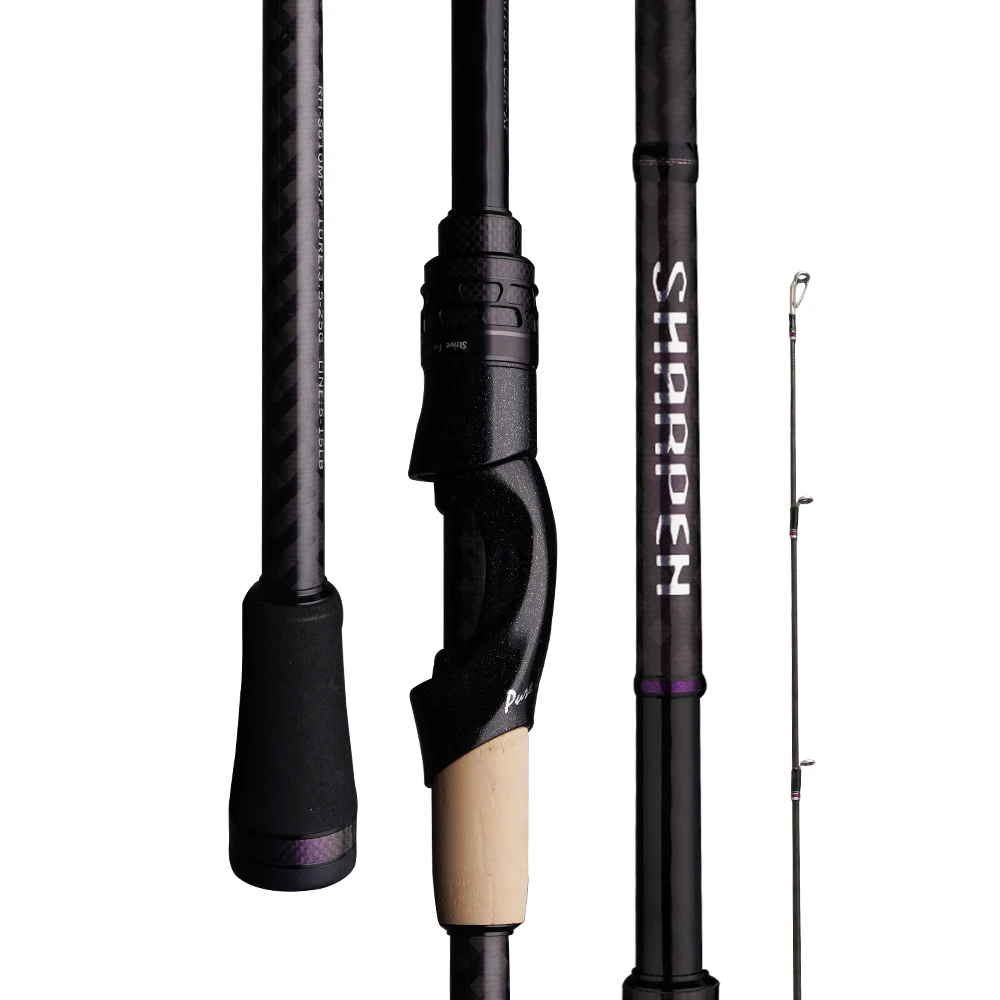 PURELURE SHARPEN Travel Soft Lure Long Spinning and Casting XF/MF Action Rods 6