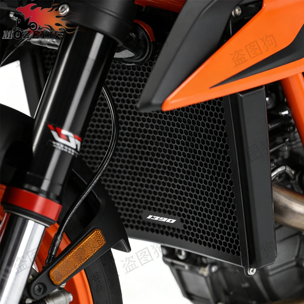 

Motorcycle Parts For 1390 Super Duke R Evo 2024 2025 2026 Aluminum Radiator Grille Cover Guard Protection Protector Accessories