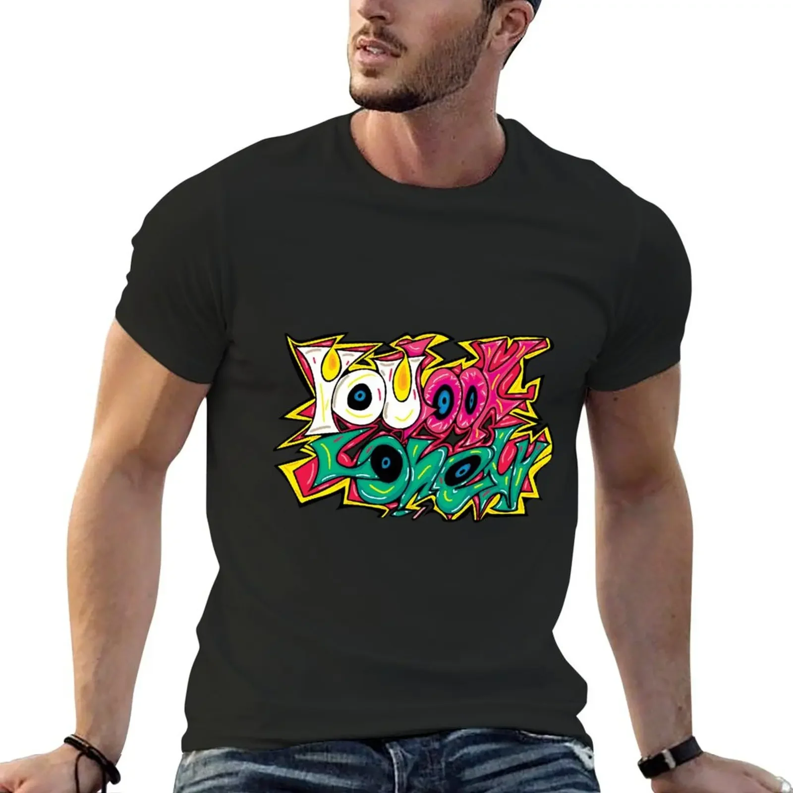 You Look Lonely T-Shirt oversized custom t shirt baggy shirts shirts for men graphic tees