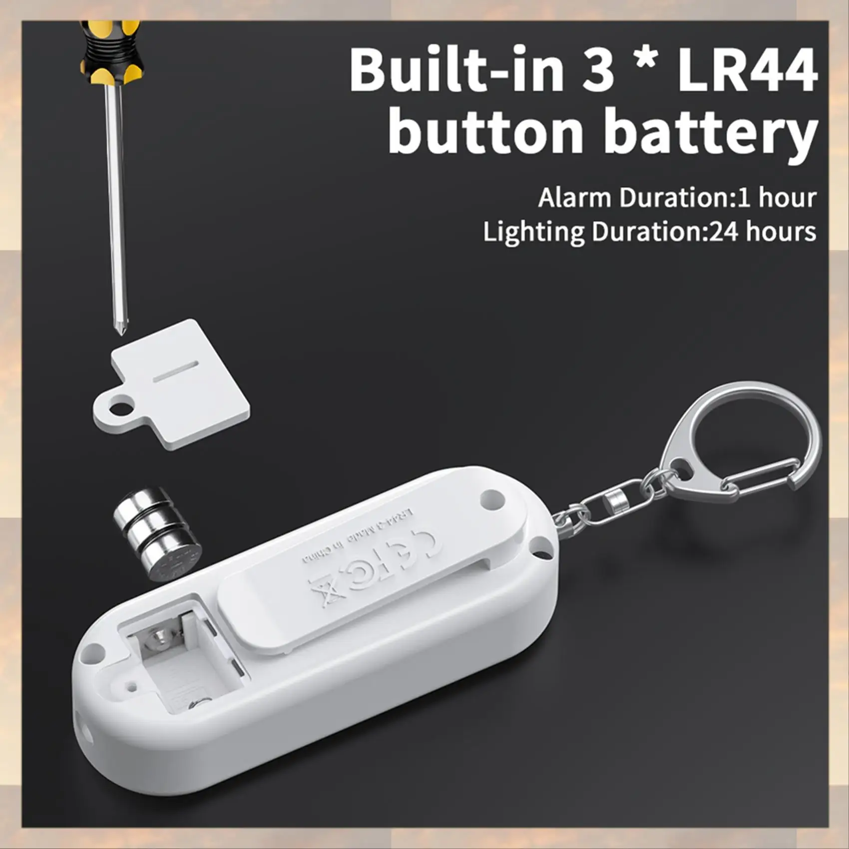 2025-new-3x-personal-alarm-self-defense-alarm-125db-personal-defenses-siren-for-child-women-security-portable-alarm-keychain