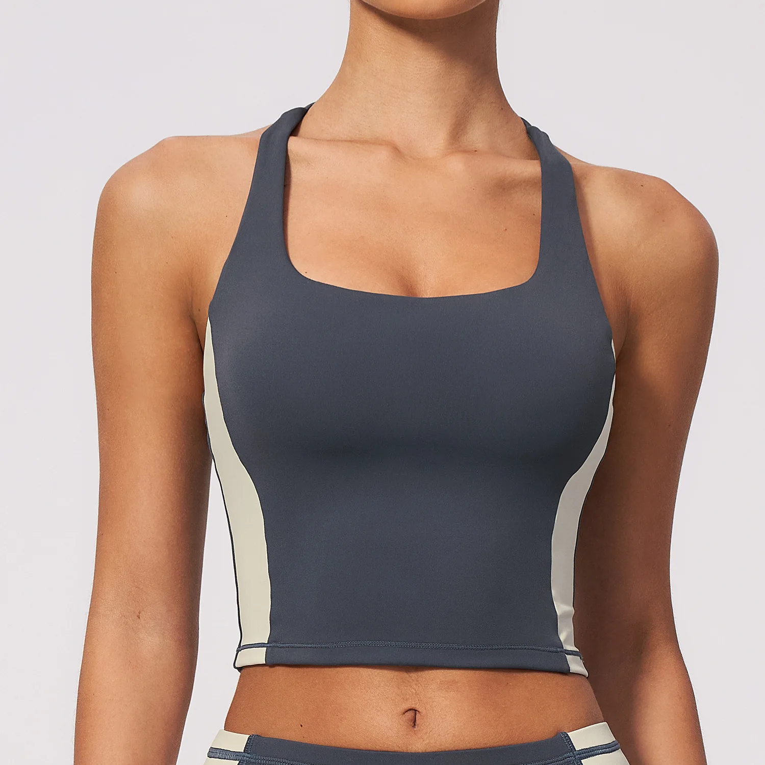 Damen Neckholder-Top mit Farbb – Yoga Blocks Bewertung und Preis