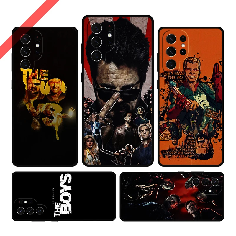 THE BOYS TV series Phone Case For Samsung Galaxy S20 FE S21 S10 S23 Plus S24 S22 Ultra Coque Note20 Note10 S9 S8 Cover Capa