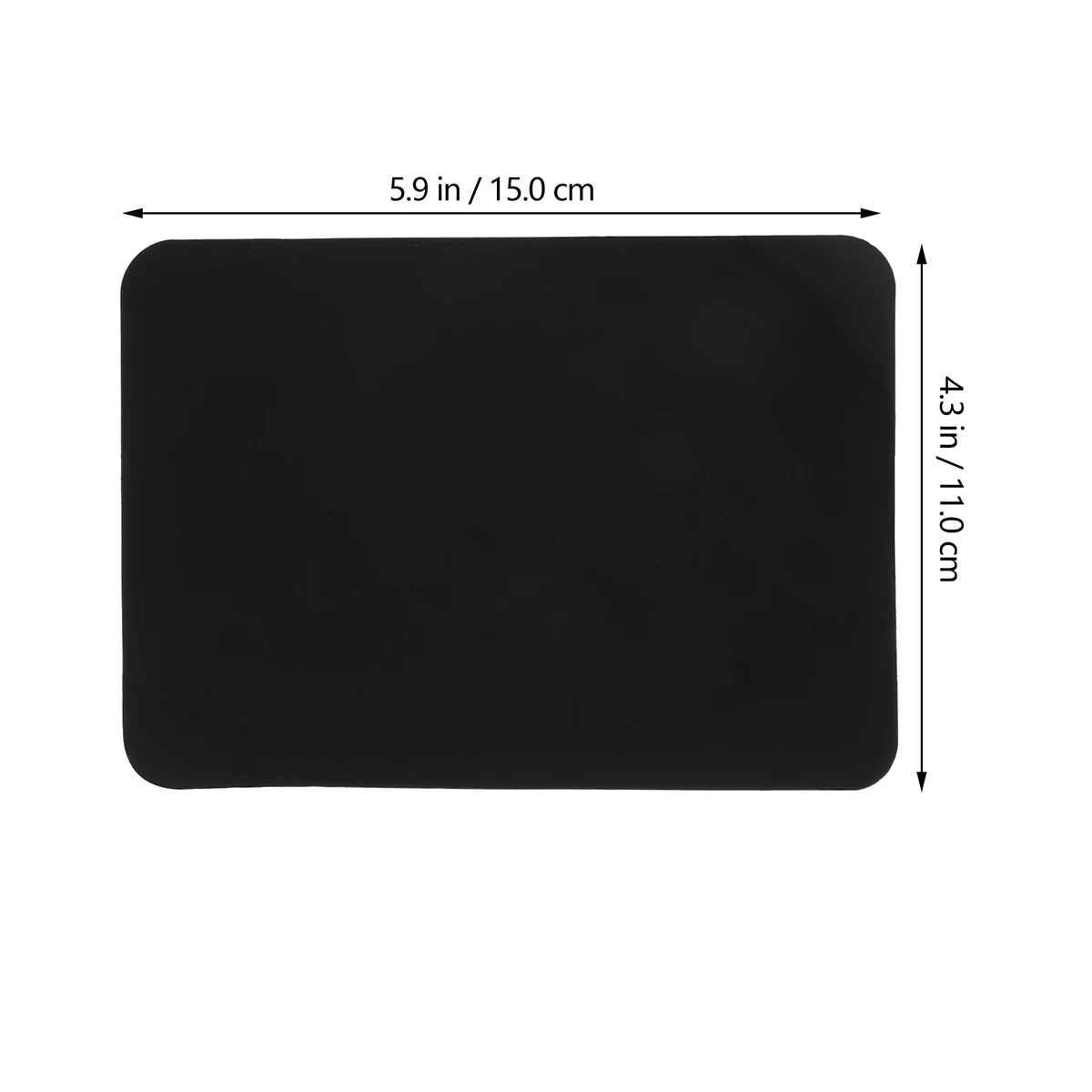 

7Pcs Rewritable PVC Price Boards Black Erasable Labels Reusable For Supermarkets Display Information Schedule