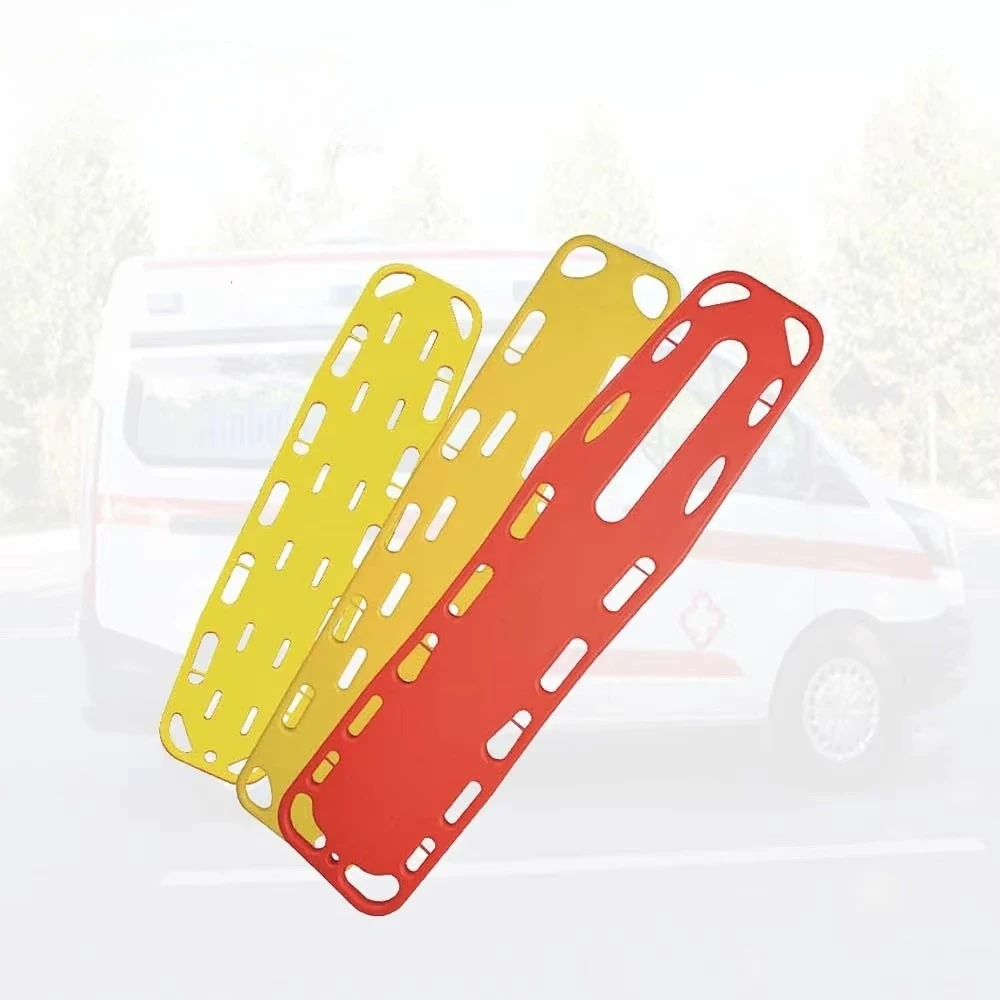 Volwassen dual-purpose waterweg medische plastic wervelkolomplankbrancard