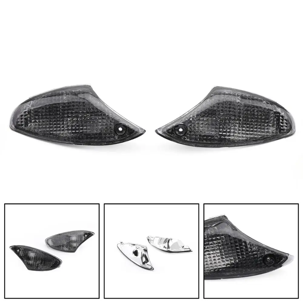 Areyourshop for BMW K1200S K1300S Front Turn Signals lens Motorcycle Lighting Accessories