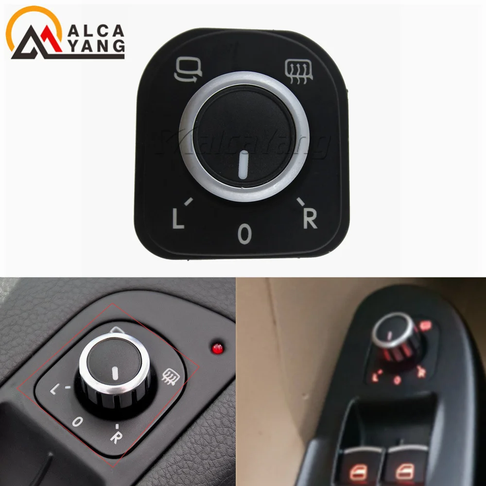 Mirror Control Switch Adjust Knob For VW Volkswagen Jetta Golf mk5 mk6 tiguan CC Passat B6 B7 5ND 959 565F 5ND959565A