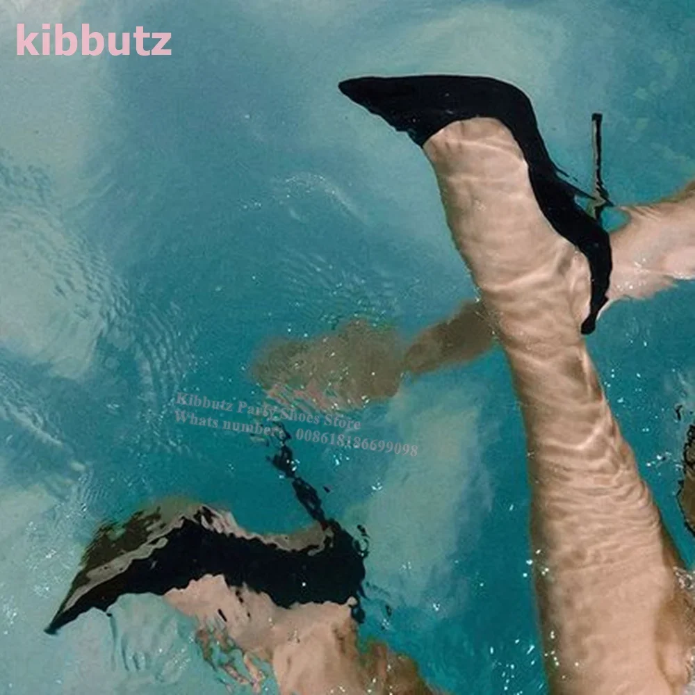 

Замшевые туфли-лодочки с острым носком на очень высоком тонком каблуке, однотонные модные слипоны, элегантные пикантные вечерние свадебные женские туфли, новейшие