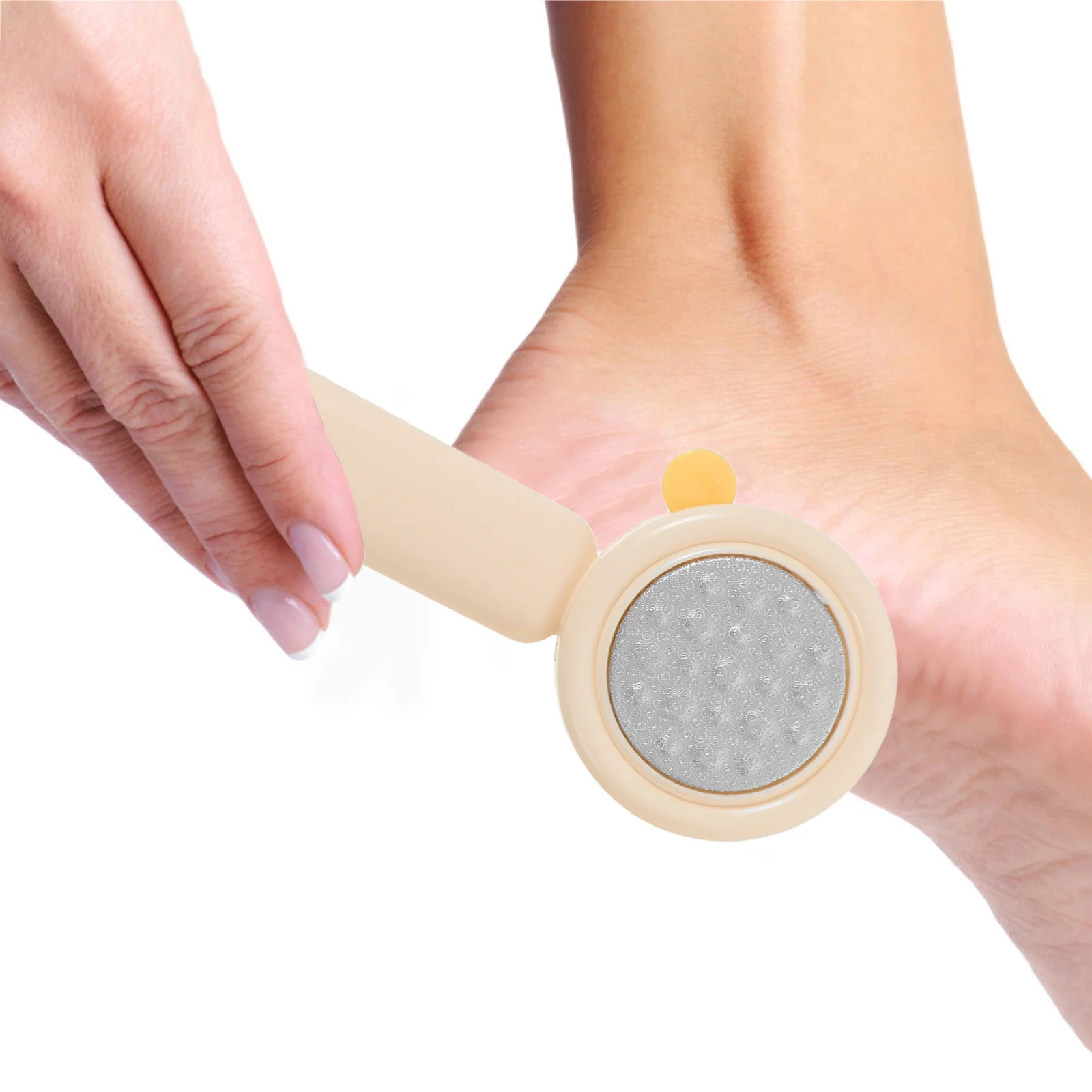 2 Stuks Voet Scrubber Voor Dode Huid 3In1 Teen Reinigingsborstel Rood Geel Douche Peeling Tool Eelt Remover Pedicure accessoire