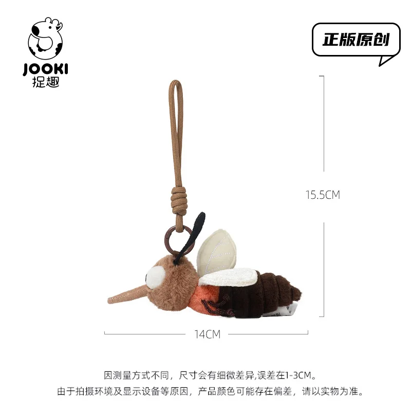 Creatieve Mosquito Bee Kakkerlak Insect Serie Knuffel Grappig Knuffeldier Pop Zacht Honingbij Speelgoed Plushie Uniek Grappig Cadeau