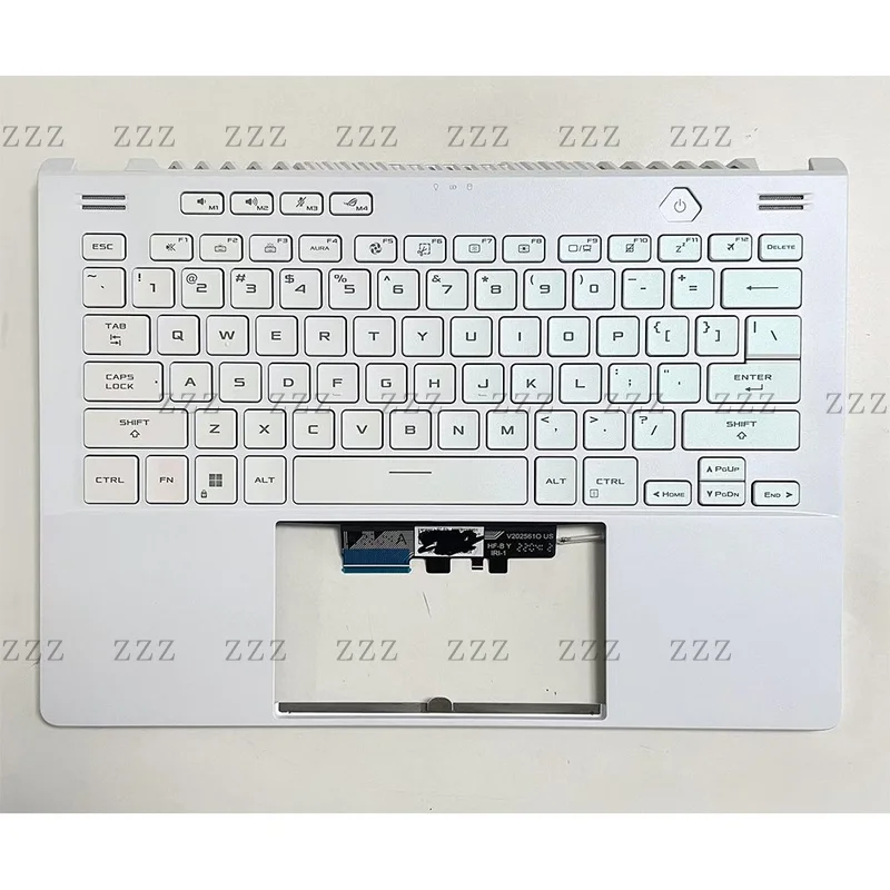 ZZ For Asus ROG Zephyrus GA402R G14 2022 Laptop Keyboard Palmrest Upper Case Shell