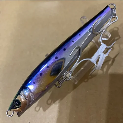 싱킹 미노우 펜슬 낚시 루어 몬스터 샷, 캐스팅 바닷물 인공 미끼, 참치 스윔베이트 낚시 용품, 배스 110mm, 50g