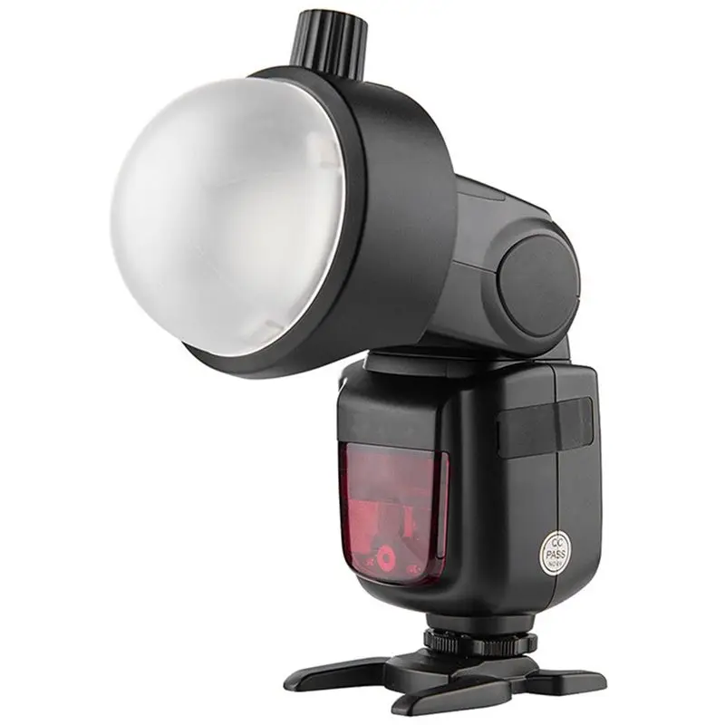 T23C Bounce Card Flash Adapter Kit Dome Diffuser For Canon Nikon Sony Cameras For Godox AD200 Camera Flash Accessories