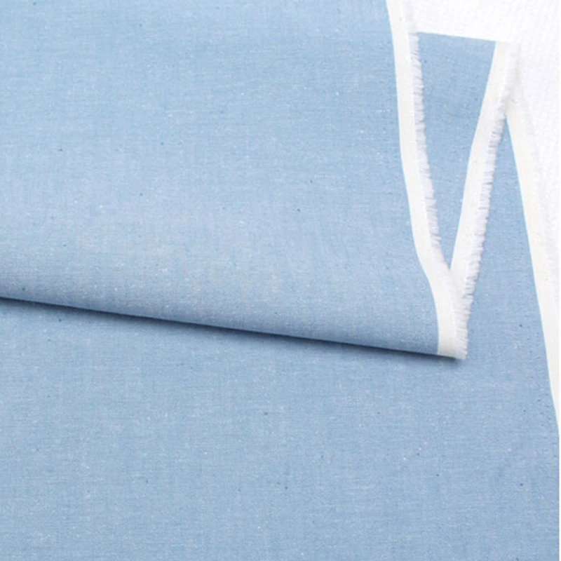 Thickening Lattice Fabric Tablecloth Pillow Sofa Fabricsmall Square Lattice Cloth Pastoral  Fresh Cotton fabric