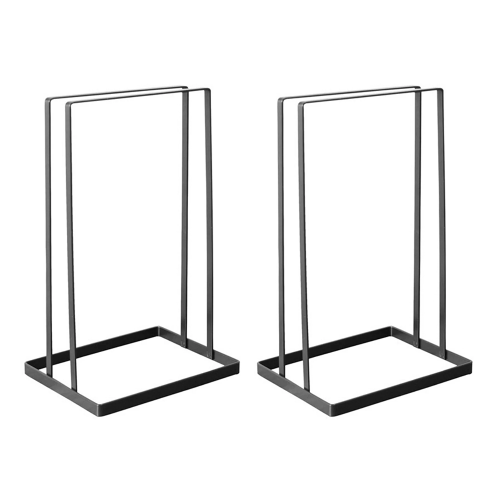 AT21-2X Hanger Storage Organizer, Hanger Stacker Rack For Laundry Closet, Caddy Stand For Adult Or Child Clothes Hangers