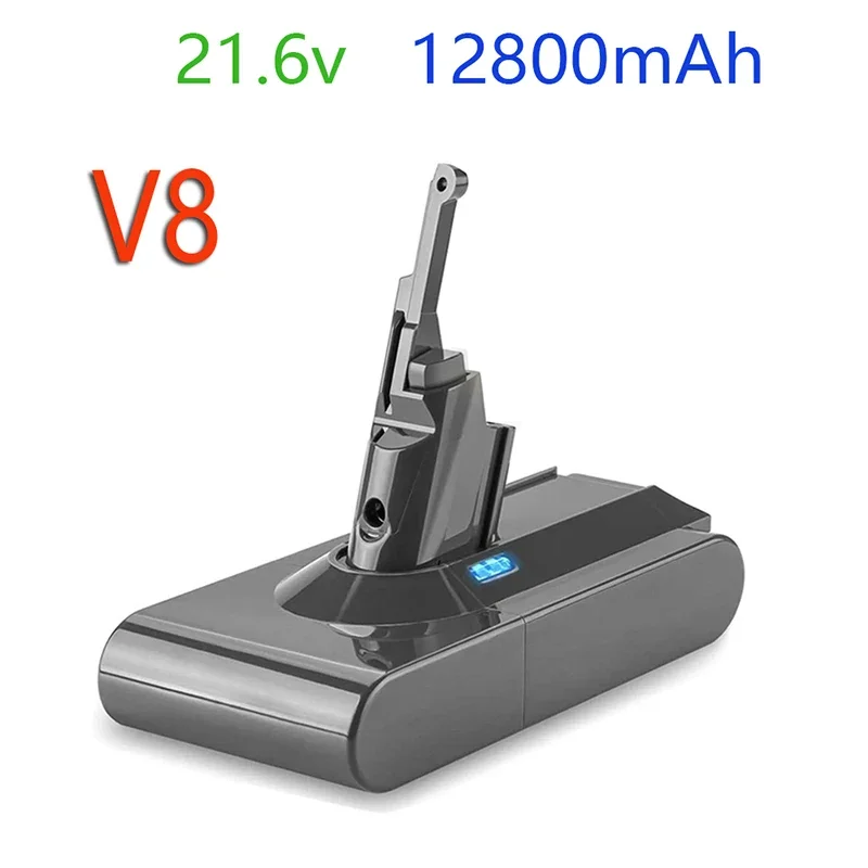 2024New for Dyson V8 21.6V 9800mAh Replacement Battery Absolute Cord-Free Vacuum Handheld Vacuum Cleaner Dyson V8 18650 Battery