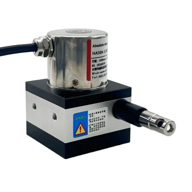 1000mm 4-20mA position displacement sensor 1000mm range Resistance wire pull encoder