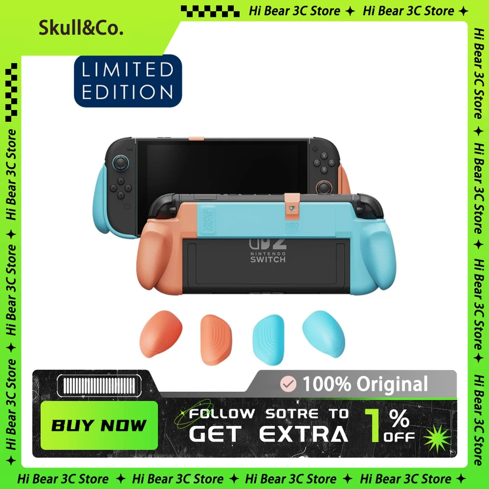 Switch 2 NeoGrip Protective Case by Skull & Co.