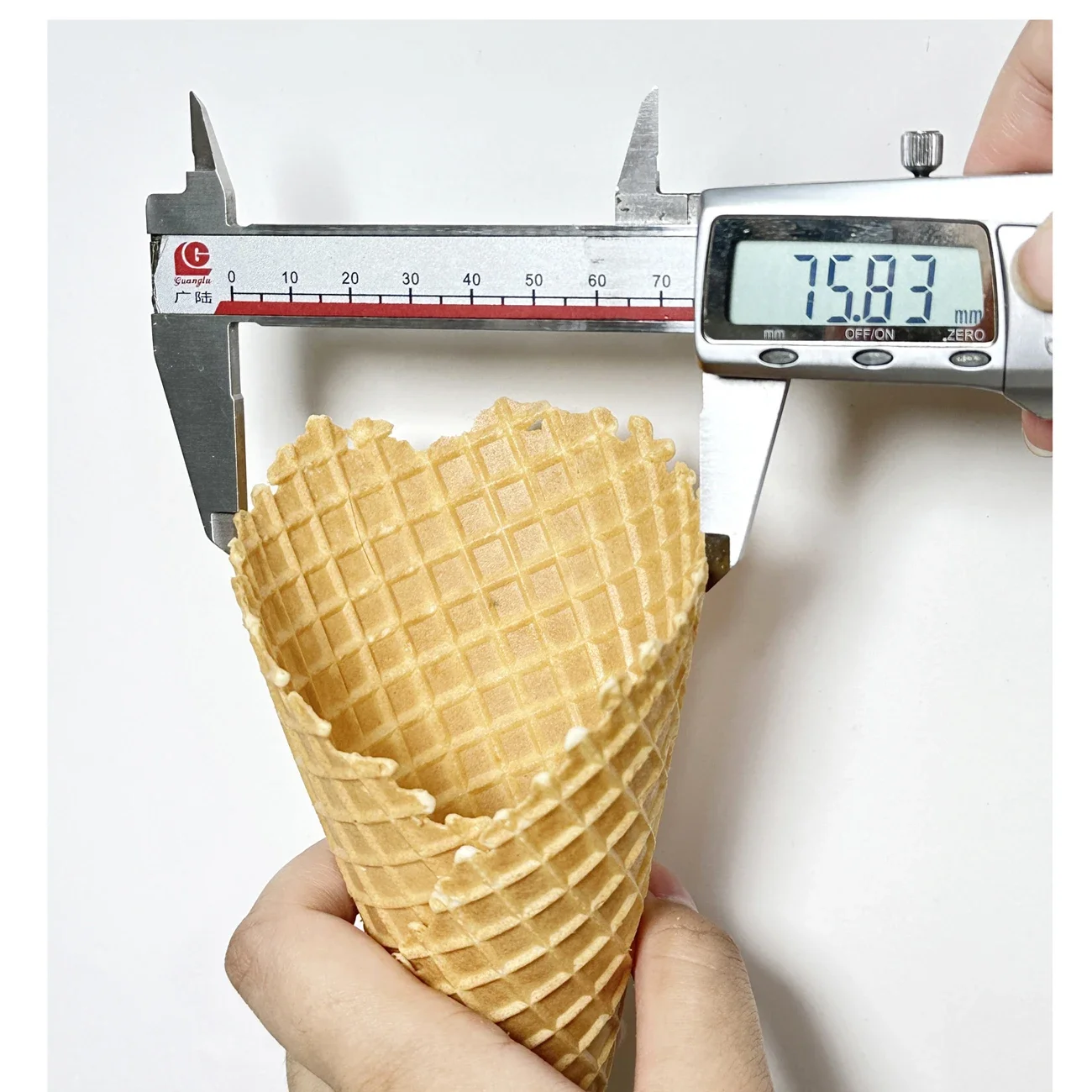 Ice-cream Waffle Cone Machine Big Aluminum Roller Non-stick Ice Cream Cone Mold Gelato Waffle Cone Makers