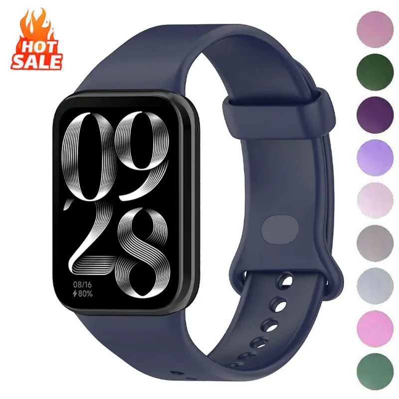 Farbiges Schnallenarmband für Xiaomi Band 9 Pro und Xiaomi Band 8 Pro. Armband für Redmi Watch 6 5 4 Armbandzubehör