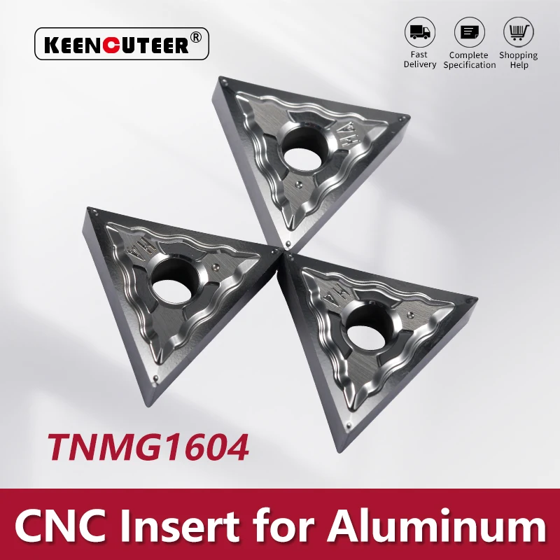 Carboneto de Inserção para Alumínio Mtjnr l Torneamento Externo Ferramenta Lâmina Torno Peças Cnc Cortador Tnmg160402 Tnmg160404 Tnmg160408-ha H01