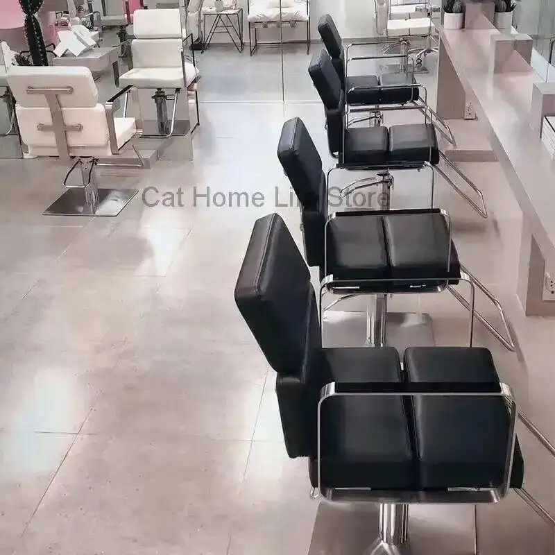 

Silla Barber Chair Para Pump Professional Scissors Estetica Ergonomic Hairdressing Hydraulic Products Barbers Saloon Aesthetic